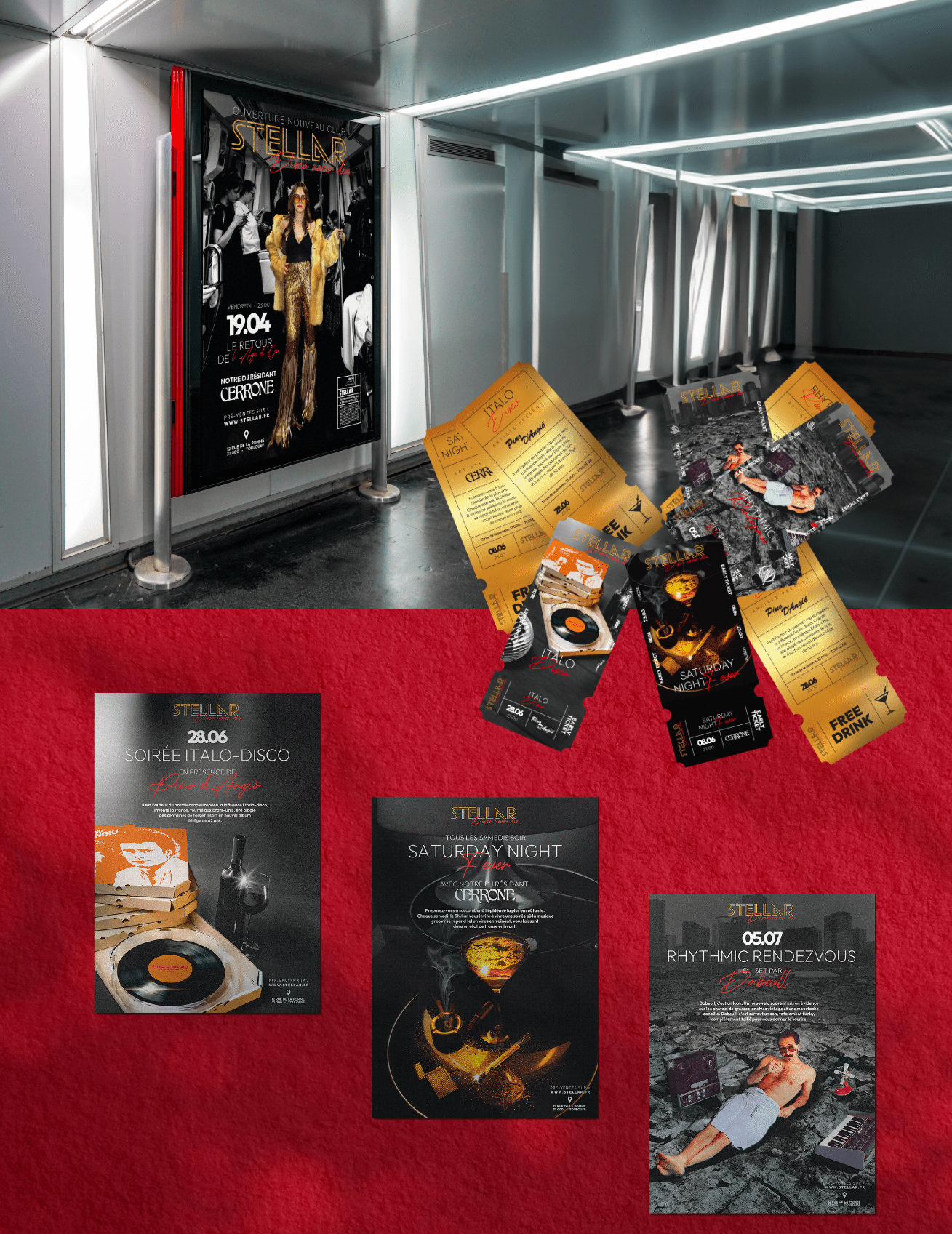 identité visuelle night