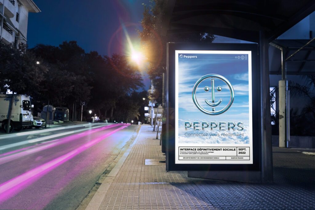 Affiche application événementiel